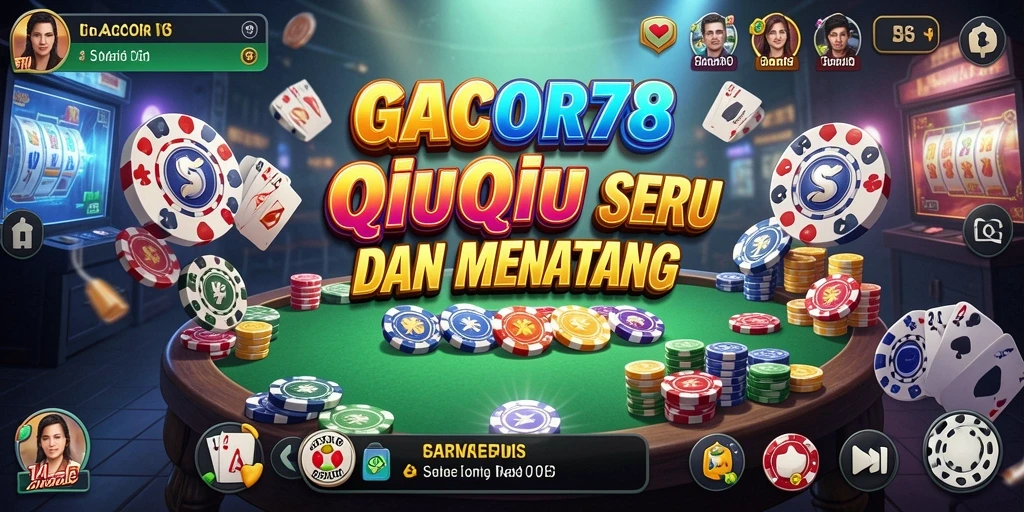 Gameplay seru QiuQiu di GACOR78 yang menarik.