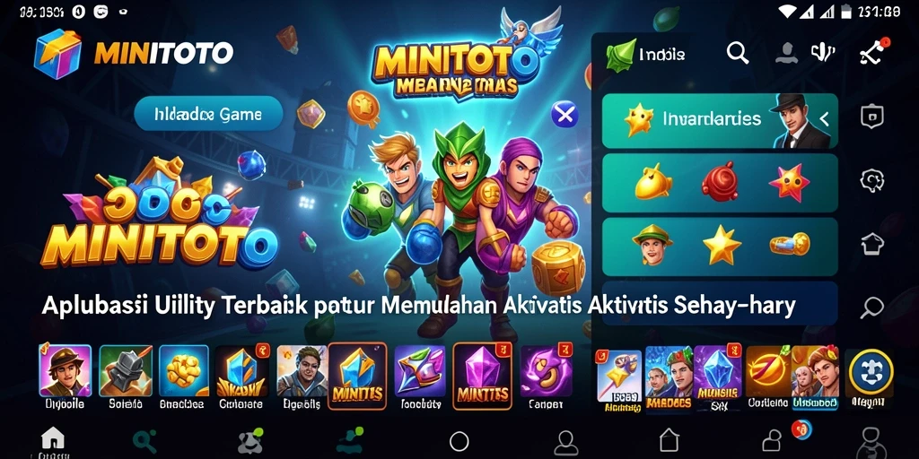 Tampilan antarmuka MINITOTO yang simpel dan fungsional.