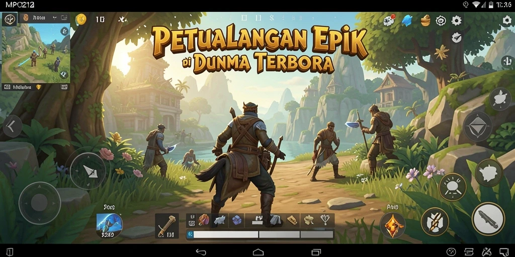 Gameplay MPO2121: petualangan epik di dunia terbuka.
