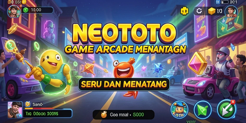 Tampilan gameplay seru dan penuh tantangan di NEOTOTO.