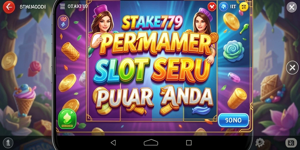 Tampilan gameplay STAKE779 yang menarik dan penuh warna.