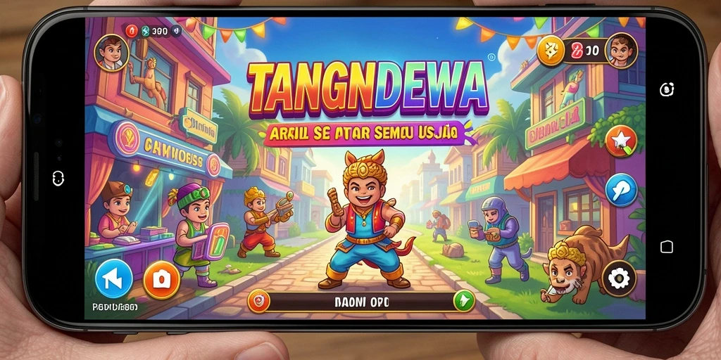 Screenshot TANGANDEWA menampilkan aksi gameplay yang seru dan menarik.